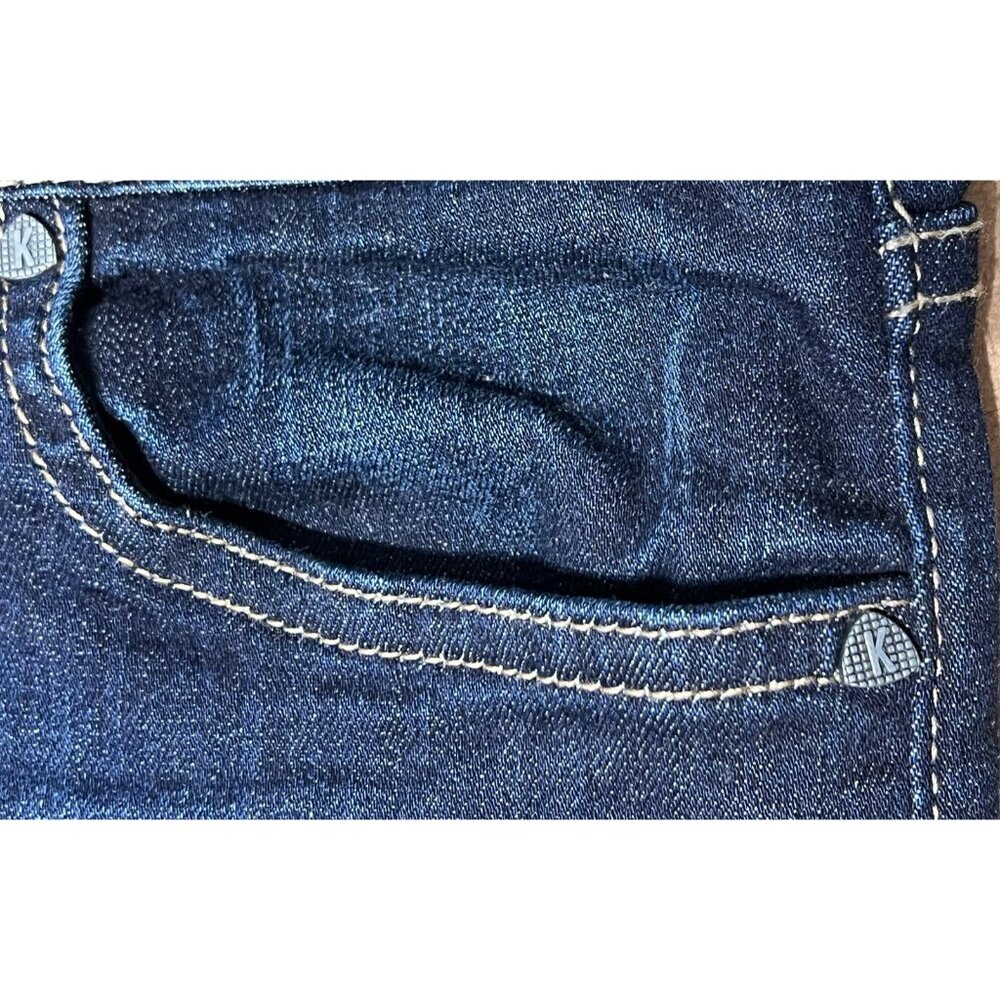 Kut From The Kloth Diana Kurvy Skinny Mid Rise Stretch Blue Jeans Women Size 12 - Picture 16 of 16